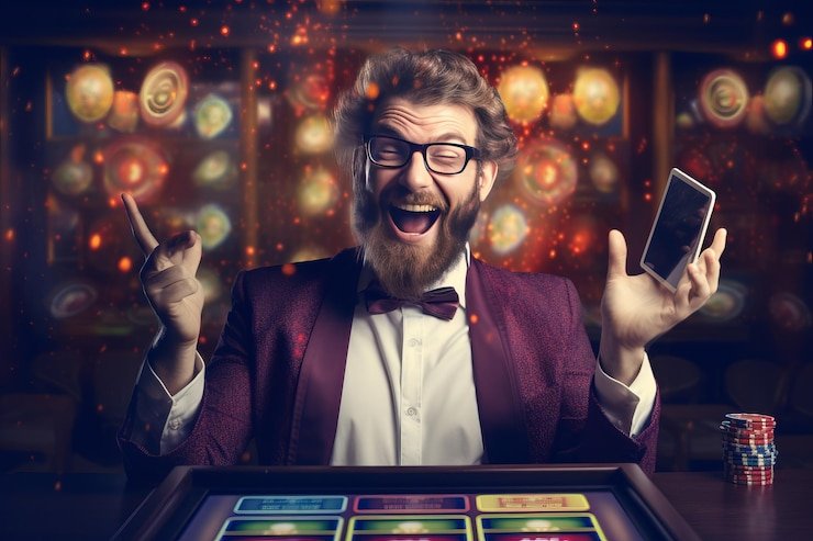 Pengguna menikmati hiburan digital dengan kemungkinan taruhan olahraga dan live casino di pilartoto